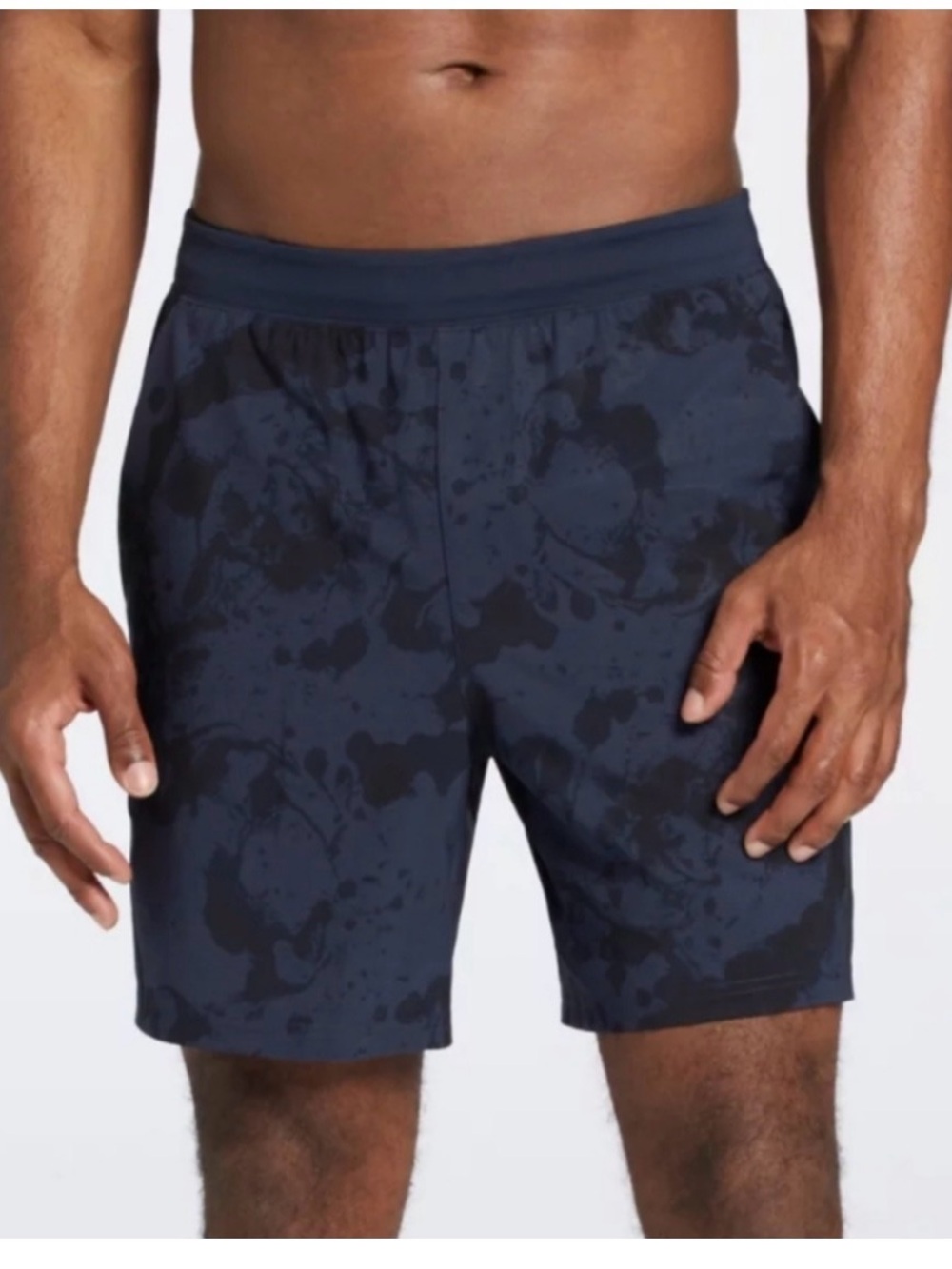 Men's VRST Stealth 2-in-1 Shorts-Rorschach Dark Ardosia Slate Med 9”